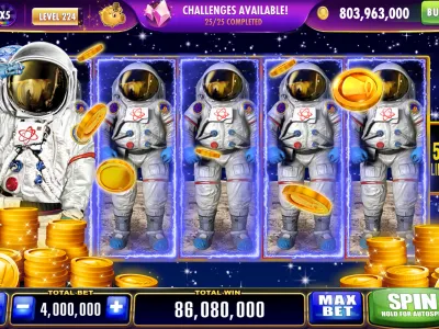 Painel de Jogos de Cassino screenshot